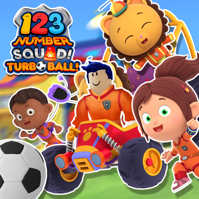 123 Number Squad Turbo Ball logo
